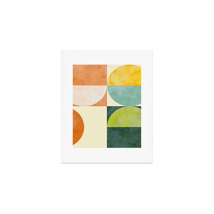 Abstract geometry checker 2 Art Print Gallery Image 1