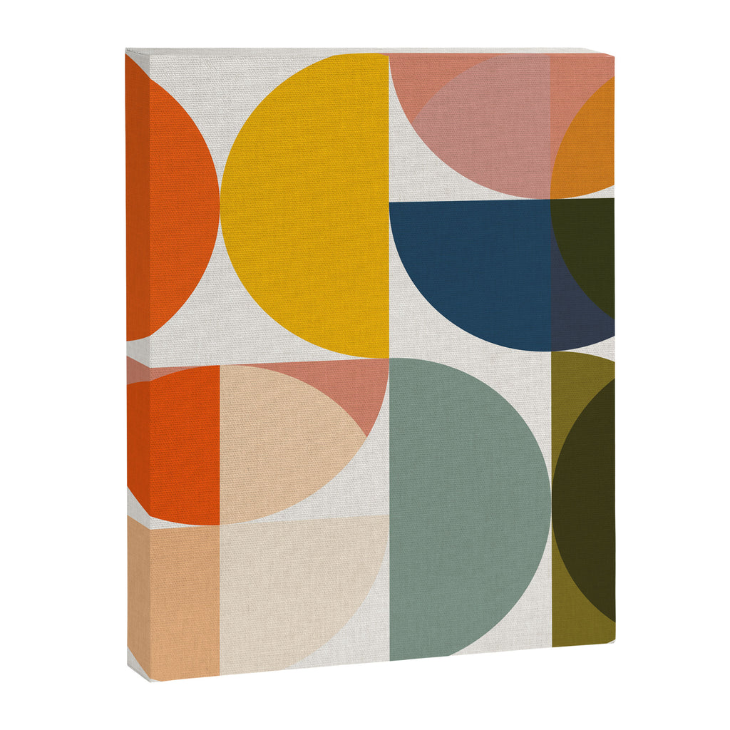 abstract geometry color 4 Canvas Print Gallery Image 8