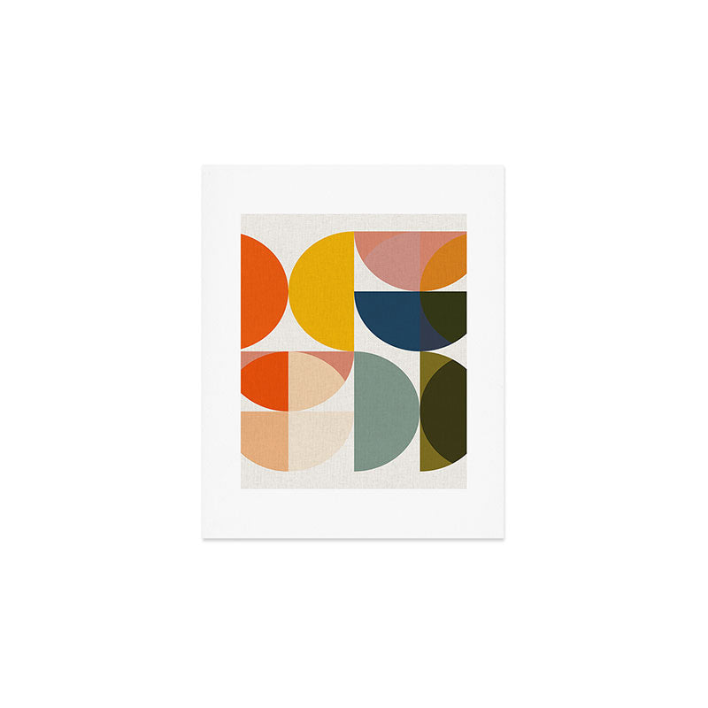abstract geometry color 4 Art Print Gallery Image 1