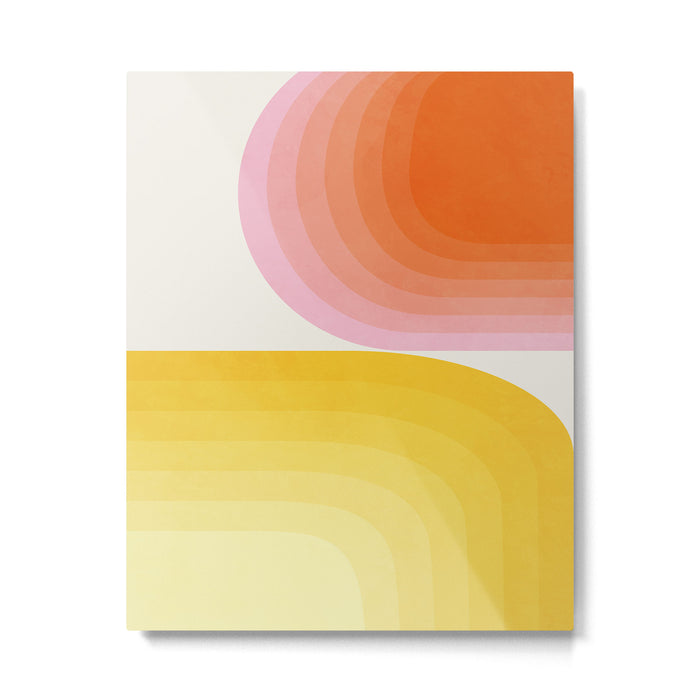 abstract gradient Metal Print Gallery Image 1