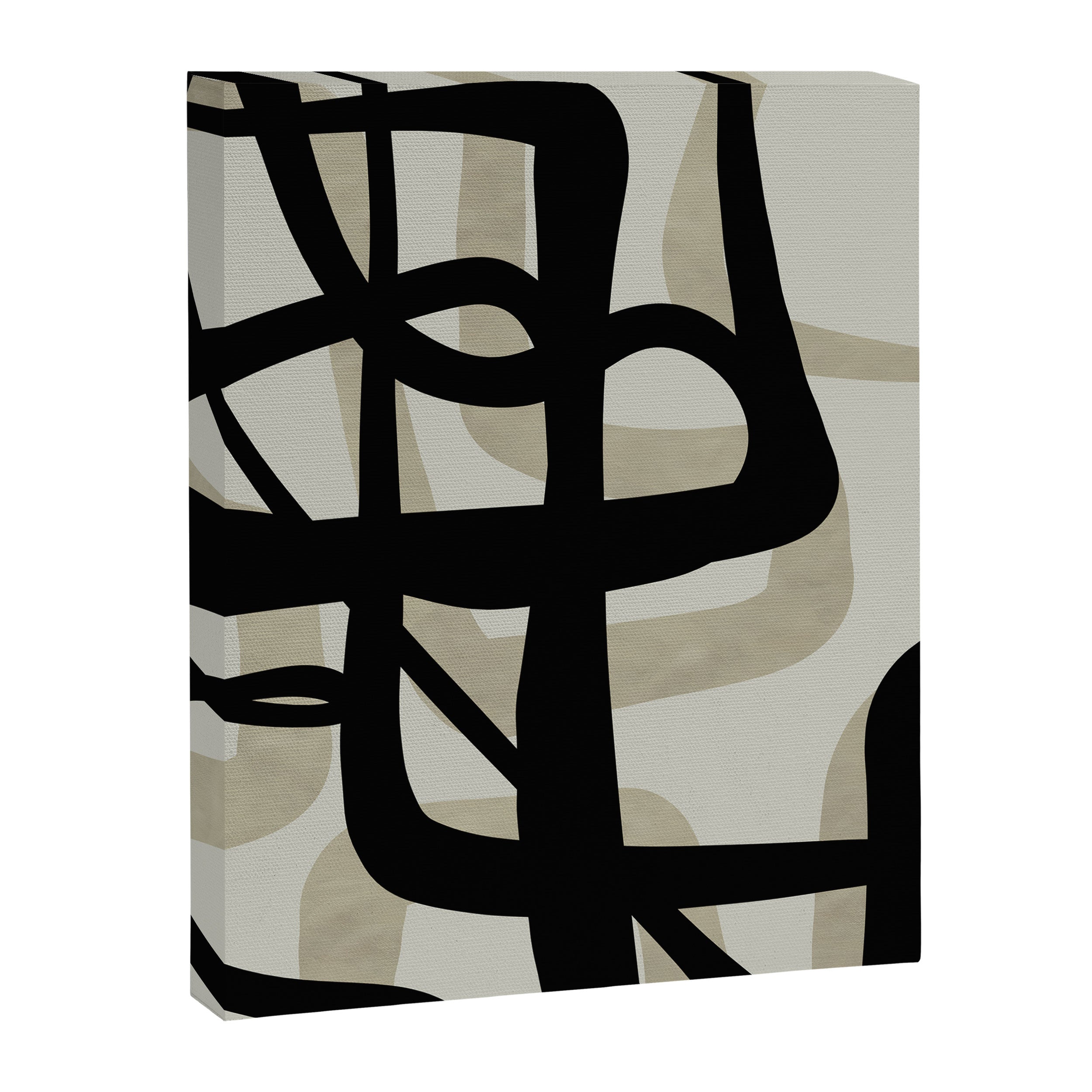 abstract line art Canvas Print Gallery Image 3