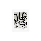 abstract line art II Art Print Gallery Image 1
