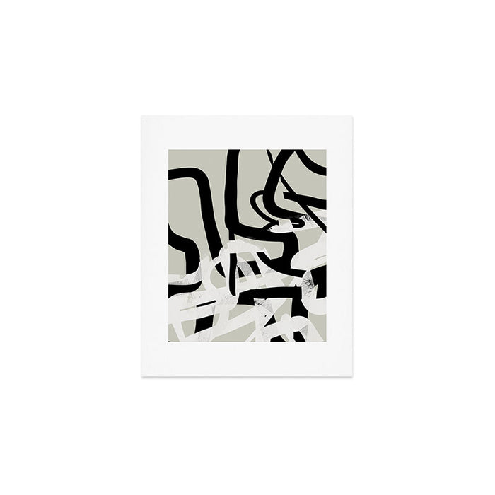 abstract line art II Art Print Gallery Image 1