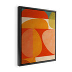 abstract mid century modern Framed Canvas Print Gallery Image 2