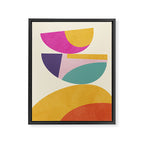 abstract minimal 4 Framed Canvas Print Gallery Image 8