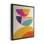 abstract minimal 4 Framed Canvas Print Gallery Image 2