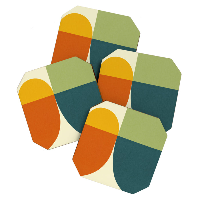 Abstract minimalism 8 Coaster Gallery Image 1