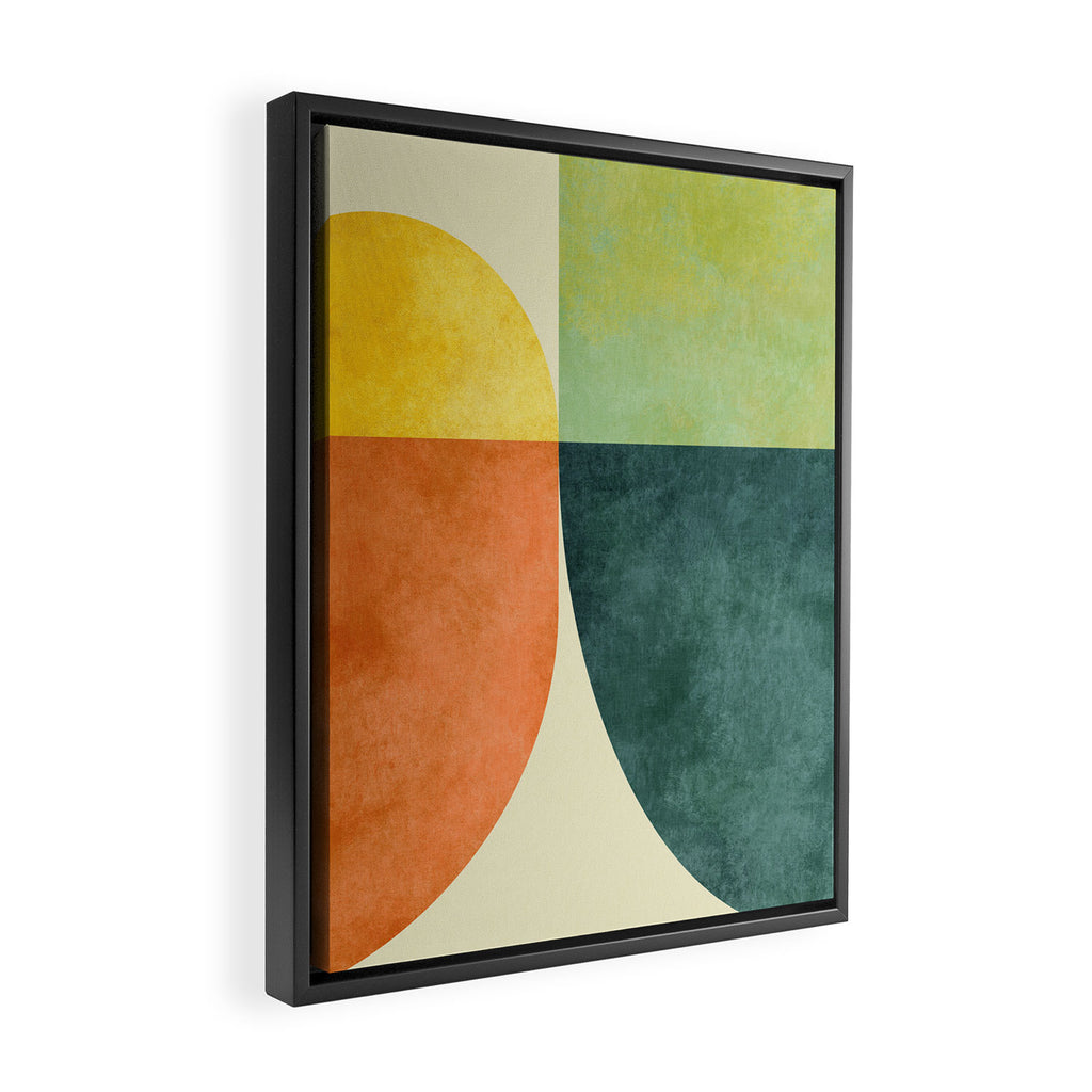 Abstract minimalism 8 Framed Canvas Print Gallery Image 2