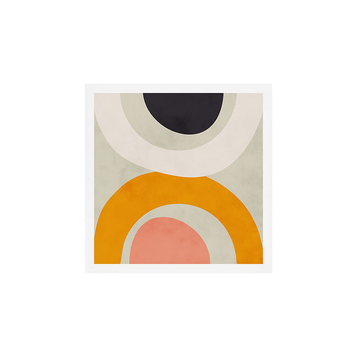 abstract modern geometric art Art Print Gallery Image 1