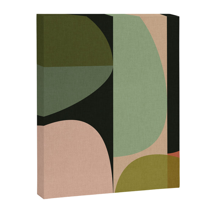 abstract organic geometry Canvas Print Gallery Image 1
