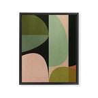 abstract organic geometry Framed Canvas Print Gallery Image 8