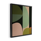 abstract organic geometry Framed Canvas Print Gallery Image 2
