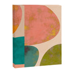 abstract painterly mid century shapes Canvas Print Gallery Image 8