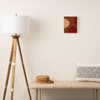 abstract retro shapes earthy 12 Canvas Print Gallery Image 2