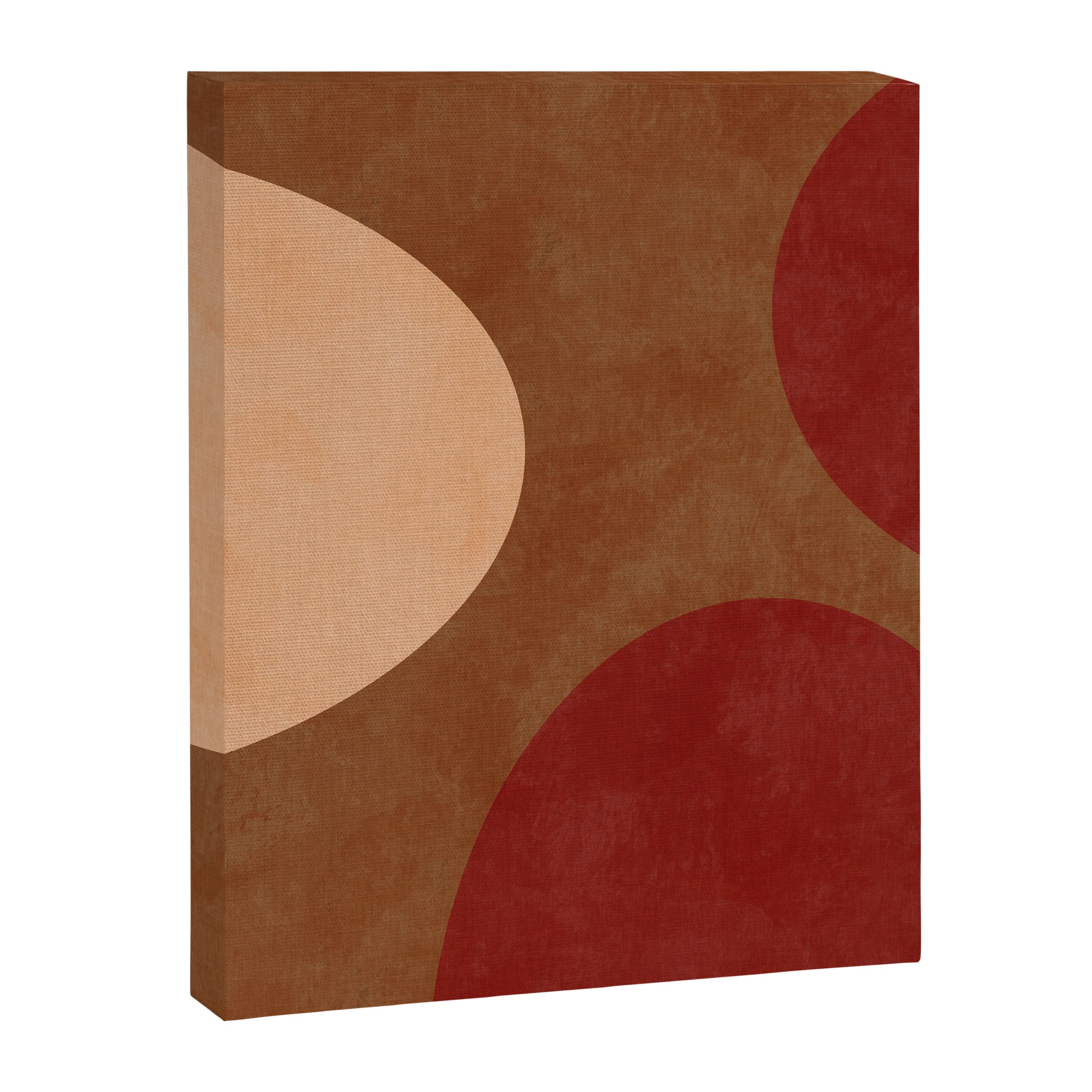 abstract retro shapes earthy 12 Canvas Print Gallery Image 8