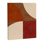 abstract retro shapes earthy 13 Canvas Print Gallery Image 8