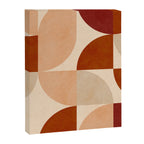 abstract retro shapes earthy 5 Canvas Print Gallery Image 8