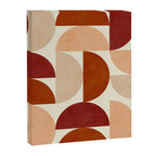 abstract retro shapes earthy 6 Canvas Print Gallery Image 8