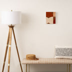 abstract retro shapes earthy 8 Canvas Print Gallery Image 2