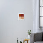 abstract retro shapes earthy 9 Art Print Gallery Image 3