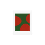 abstract retro vivid fall 2 Art Print Gallery Image 1