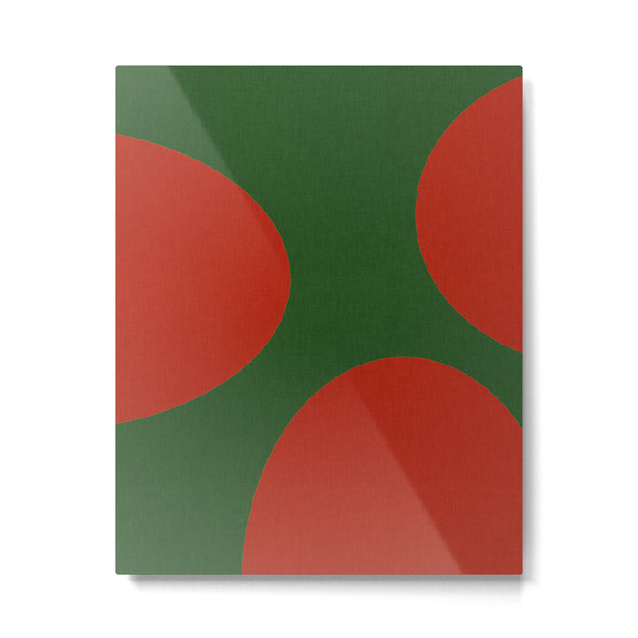 abstract retro vivid fall 2 Metal Print Gallery Image 1