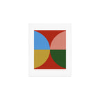 abstract retro vivid fall 3 Art Print Gallery Image 1