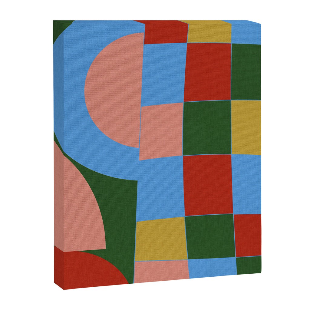 abstract retro vivid fall 4 Canvas Print Gallery Image 8