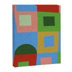 abstract retro vivid fall 5 Canvas Print Gallery Image 8