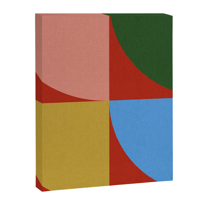 abstract retro vivid fall 6 Canvas Print Gallery Image 1