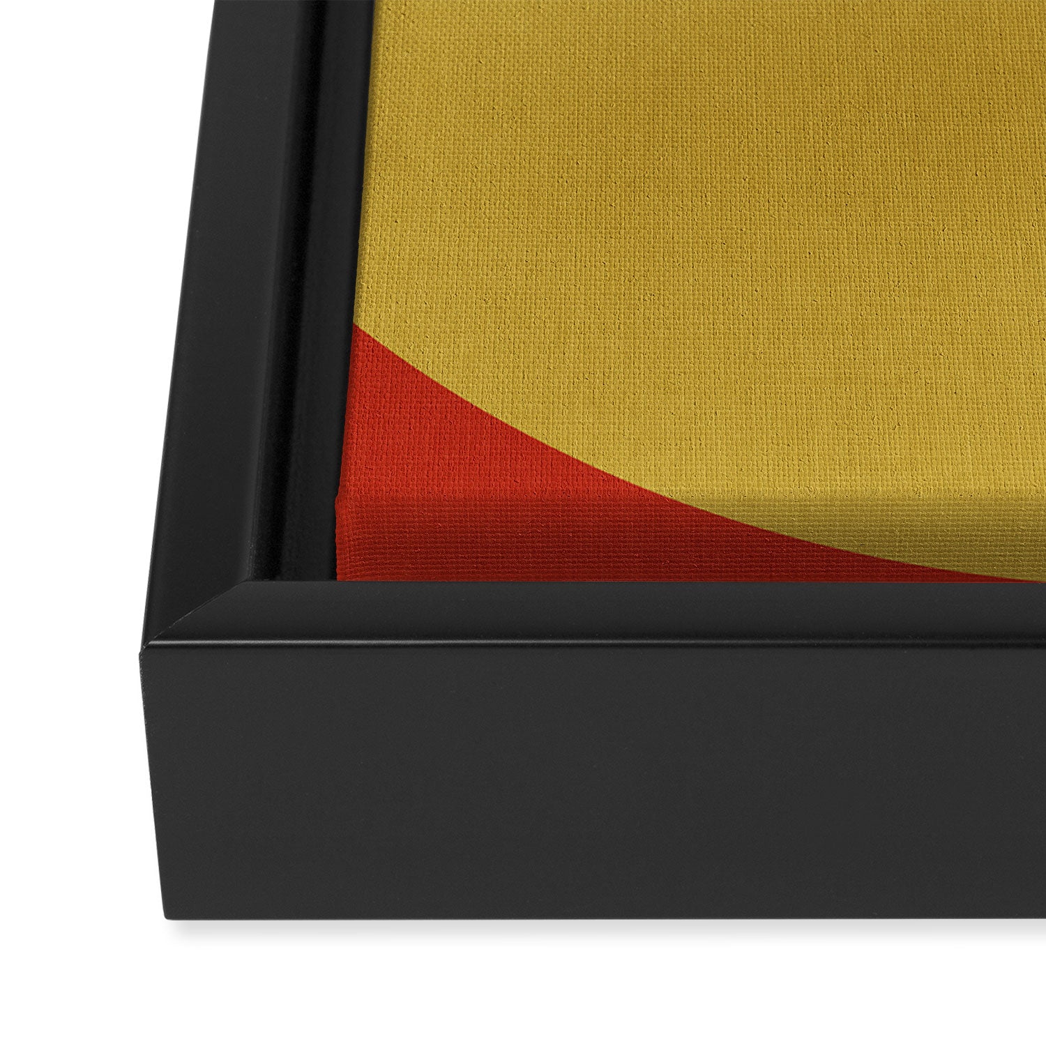 abstract retro vivid fall 6 Framed Canvas Print Gallery Image 3