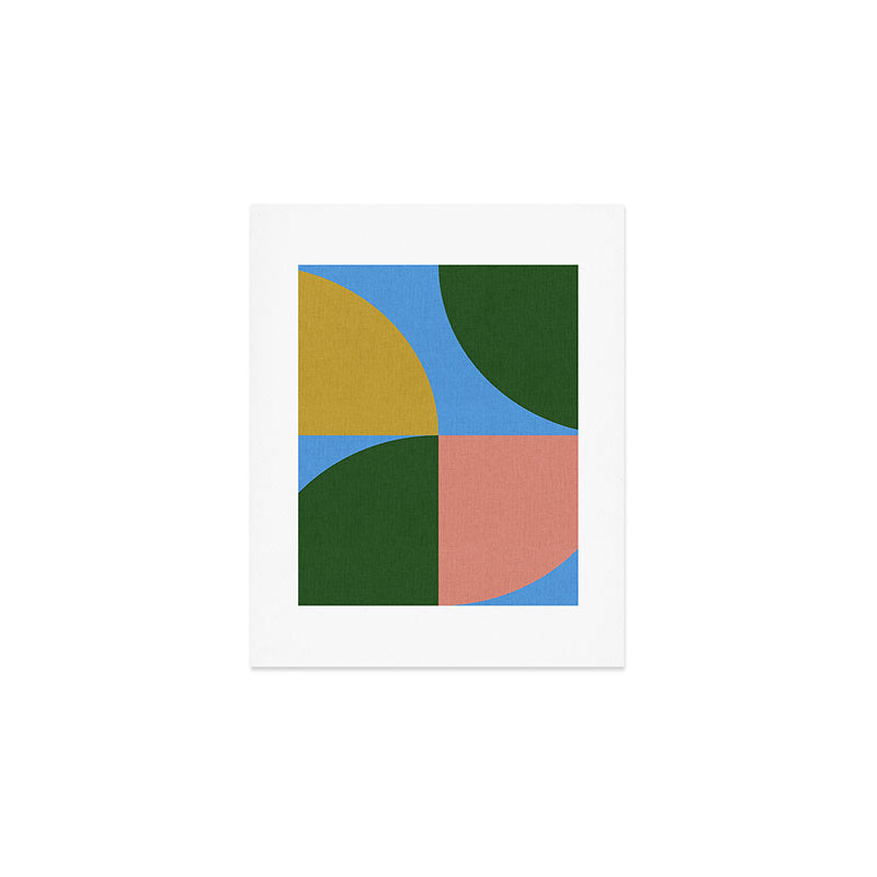 abstract retro vivid fall 8 Art Print Gallery Image 1