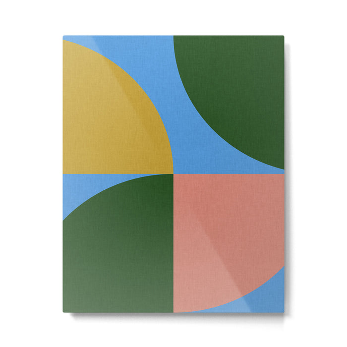abstract retro vivid fall 8 Metal Print Gallery Image 1