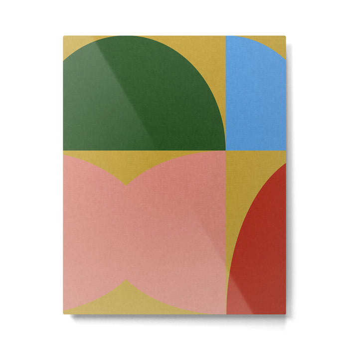 abstract retro vivid fall 9 Metal Print Gallery Image 1