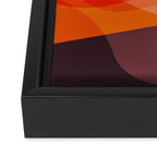 abstract shapes 2 Framed Canvas Print Gallery Image 3