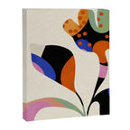 abstract whimsical flower minimal Canvas Print Gallery Image 8