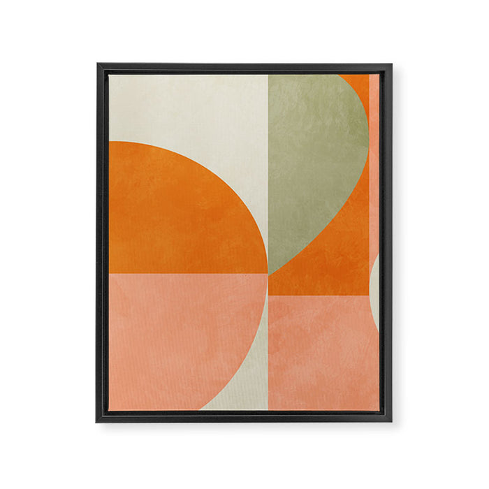 abstraction geometric 3 Framed Canvas Print Gallery Image 1
