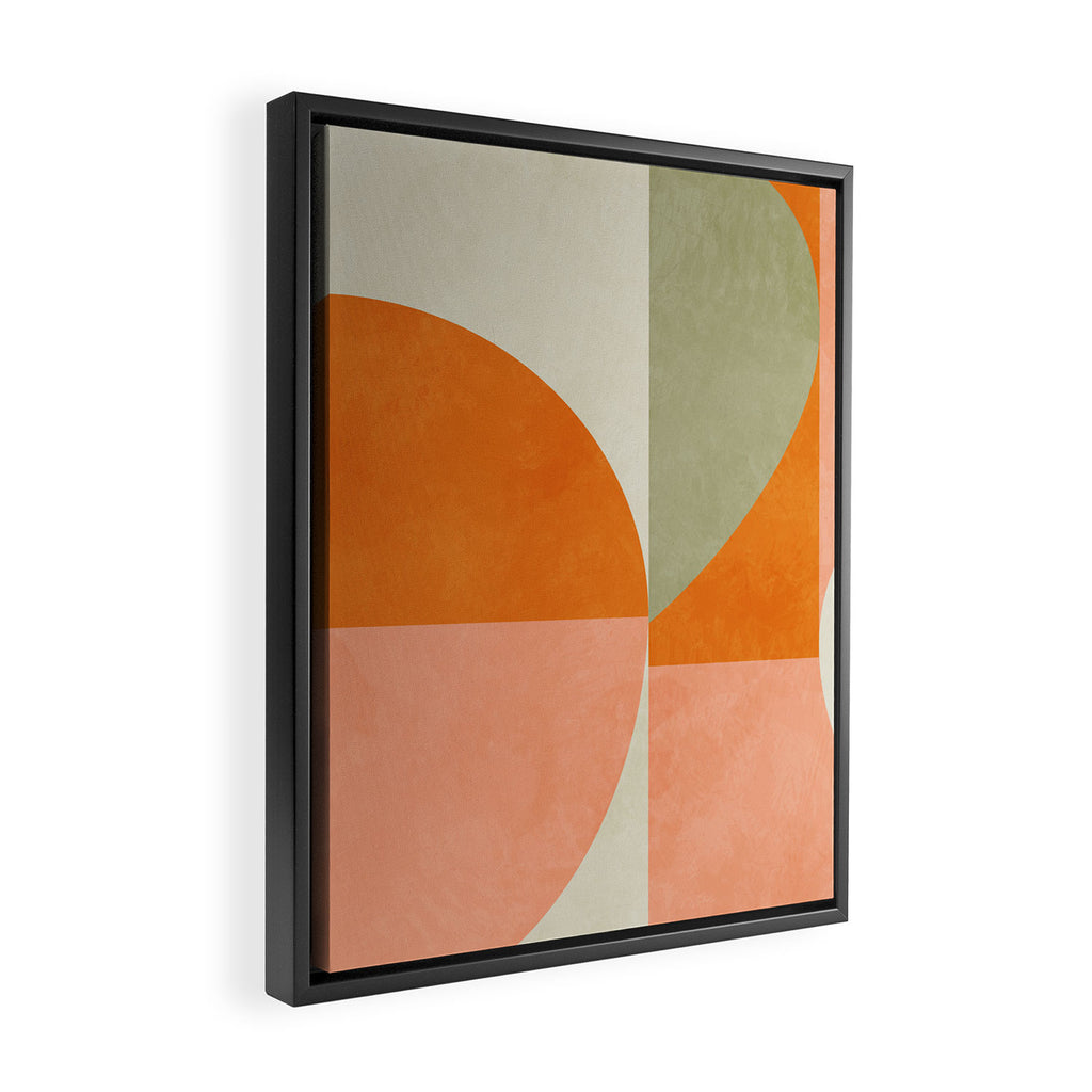 abstraction geometric 3 Framed Canvas Print Gallery Image 2