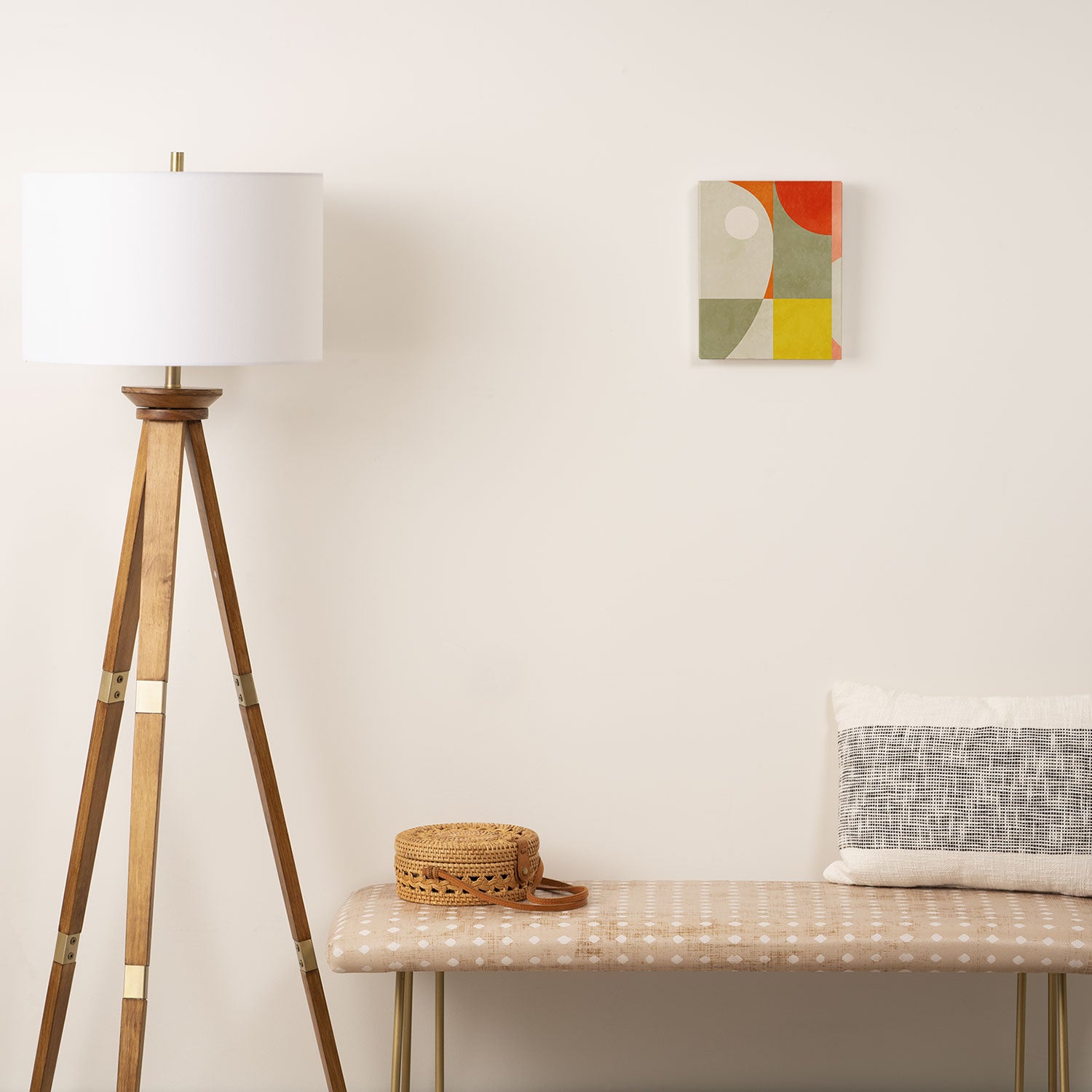 abstraction mid mod Canvas Print Gallery Image 2