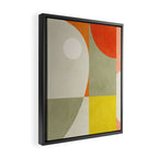 abstraction mid mod Framed Canvas Print Gallery Image 2