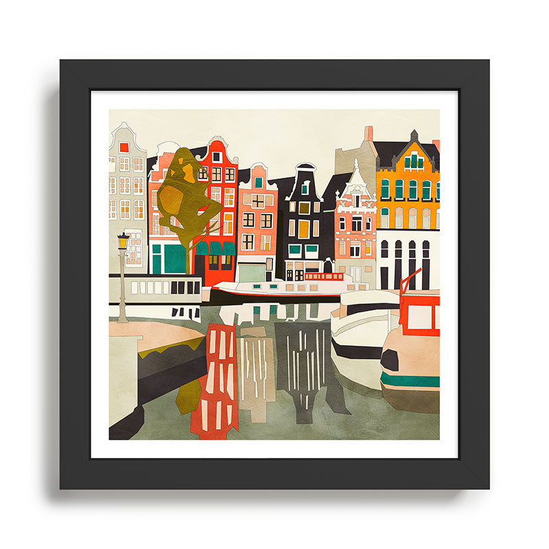 Amsterdam 1 Framed Art Print Gallery Image 1