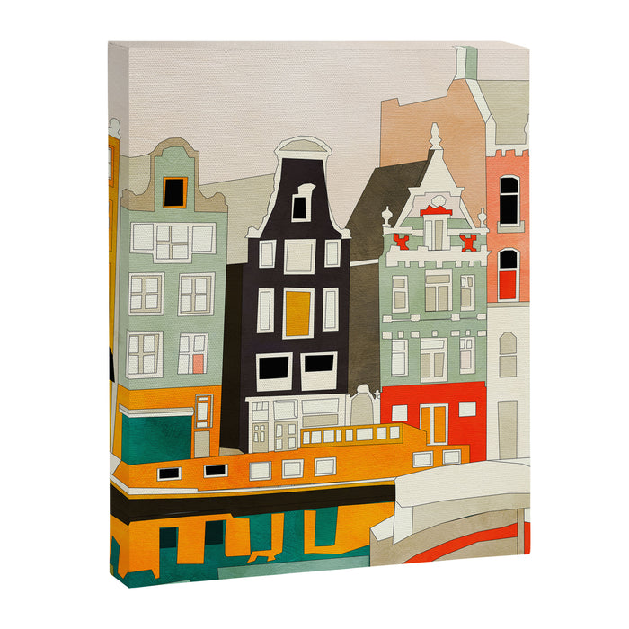 Amsterdam Canvas Print Gallery Image 1