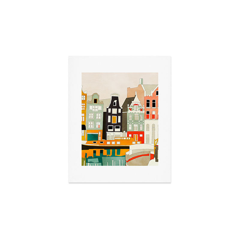 Amsterdam Art Print Gallery Image 1