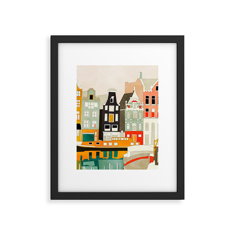 Amsterdam Framed Art Print Gallery Image 4