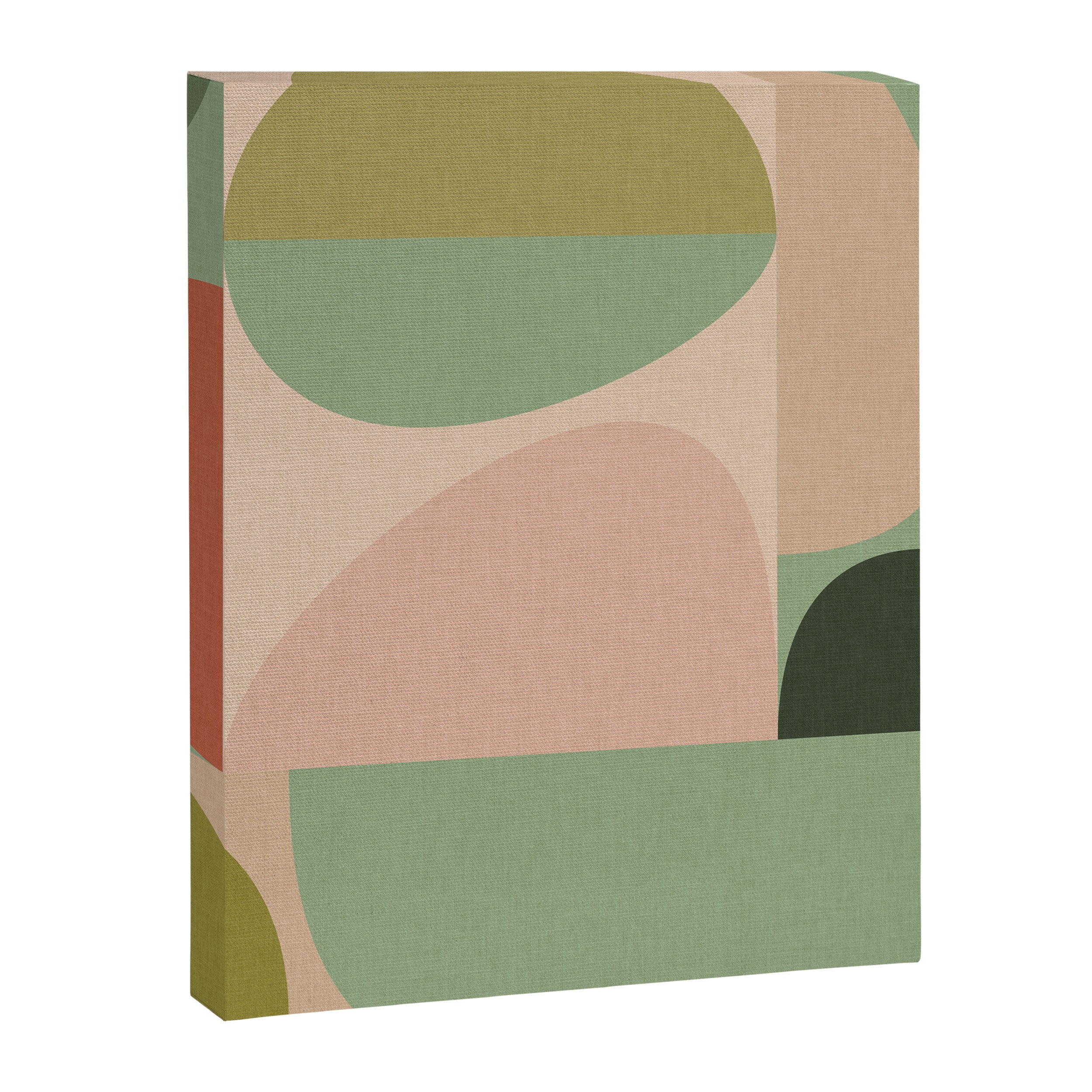 autumn mid century abstract Canvas Print Gallery Image 8