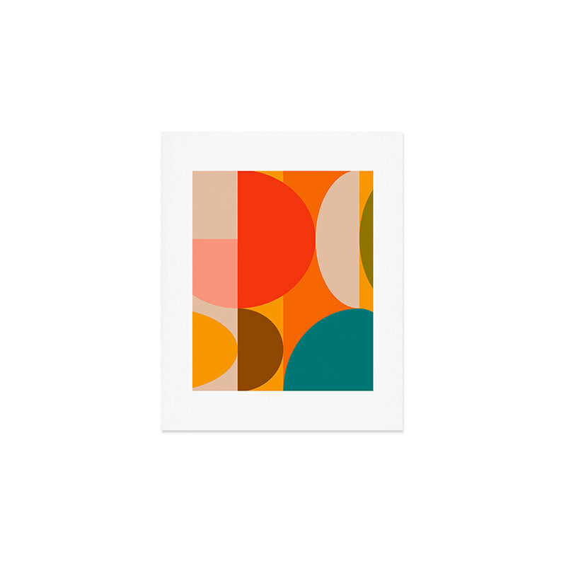 Bauhaus, geometric abstraction 1 Art Print Gallery Image 1