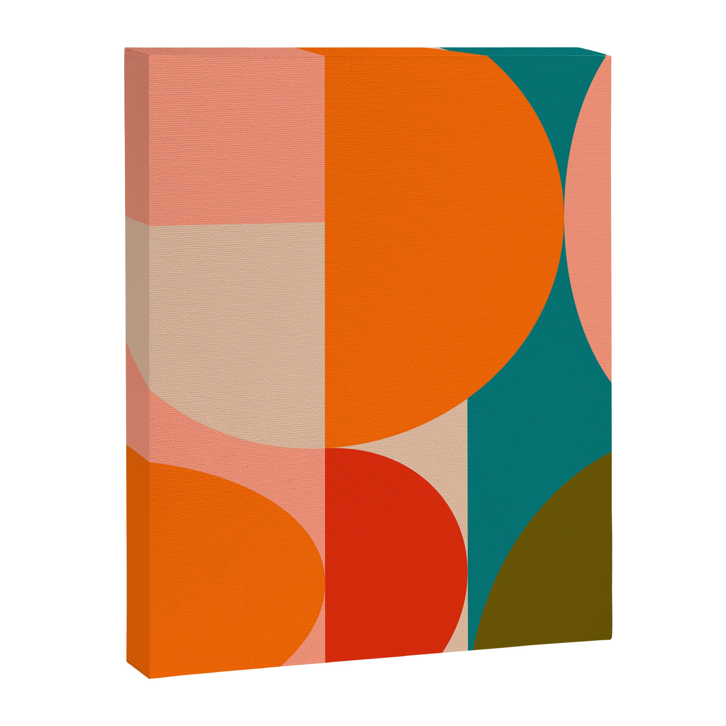 Bauhaus, geometric abstraction 2 Canvas Print Gallery Image 8