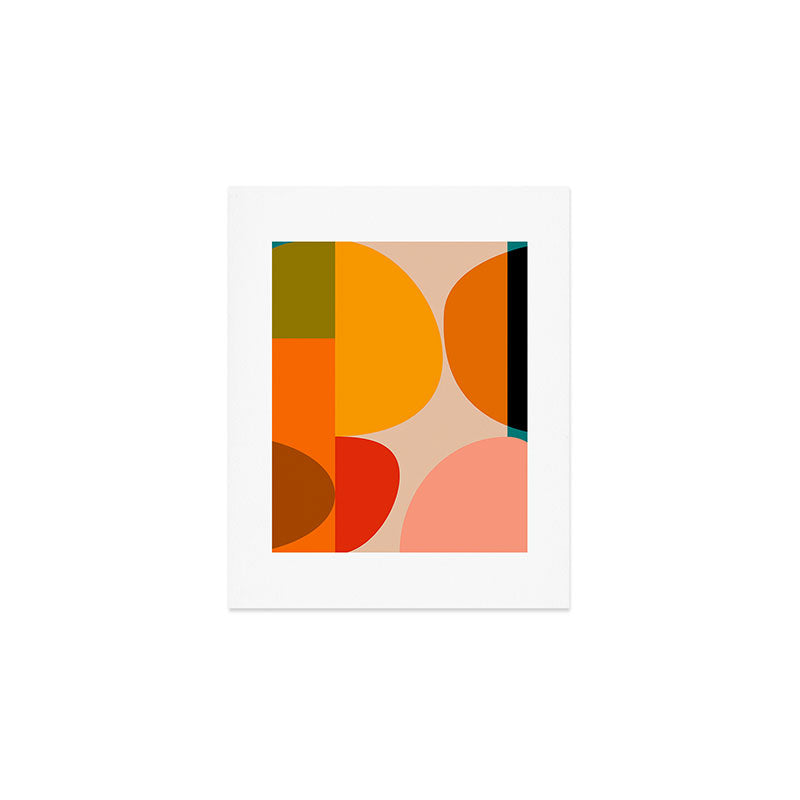 Bauhaus, geometric abstraction 4 Art Print Gallery Image 1