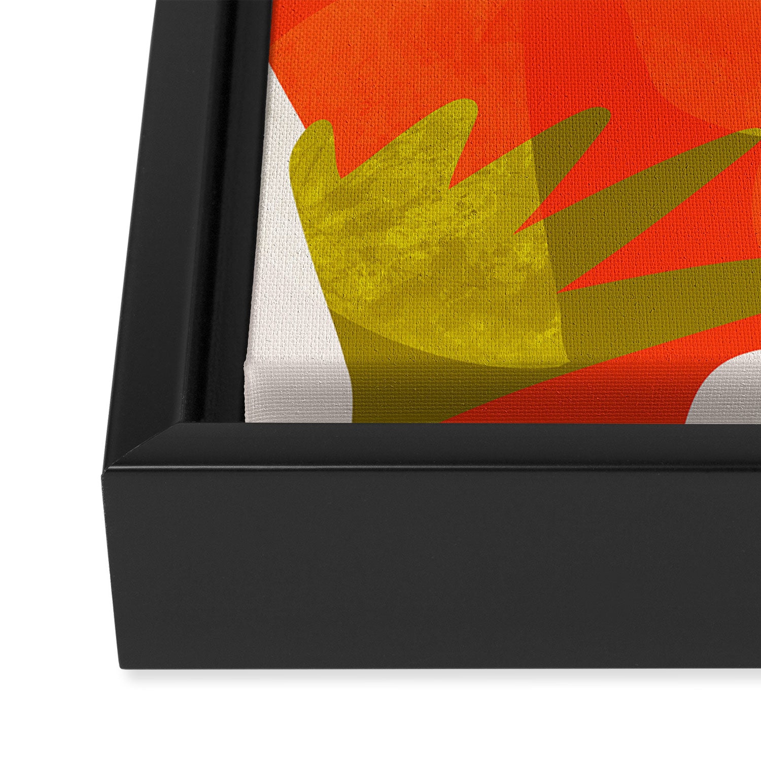bauhaus goes matisse in summer Framed Canvas Print Gallery Image 3