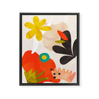 bauhaus goes matisse in summer Framed Canvas Print Gallery Image 6